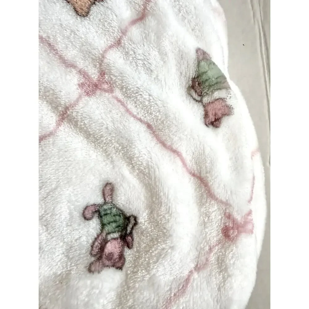 New Pooh Bear Collection Winnie The Pooh Pink 2 pc Baby Blanket 30